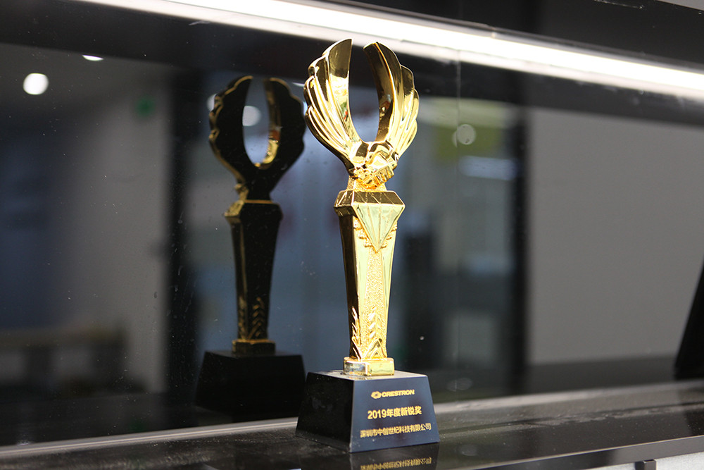 快思聰“2019年度新銳獎(jiǎng)”獎(jiǎng)杯 快思聰“2019年度新銳獎(jiǎng)”獎(jiǎng)杯